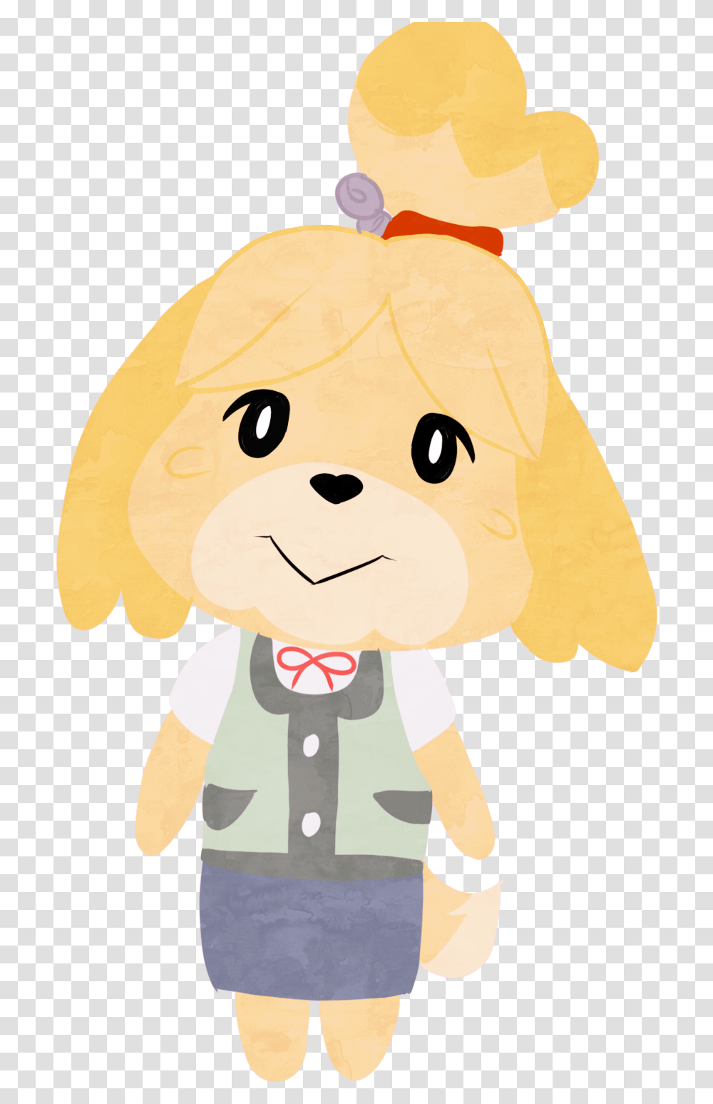 Isabelle For Nh Hype Happy, Toy, Doll, Art, Drawing Transparent Png