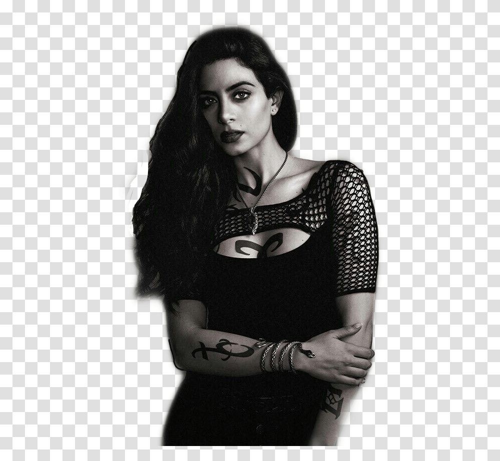 Isabellelightwood Izzy Shadowhunters Emeraudetoubia Isabelle Lightwood Dark, Skin, Face, Person, Human Transparent Png