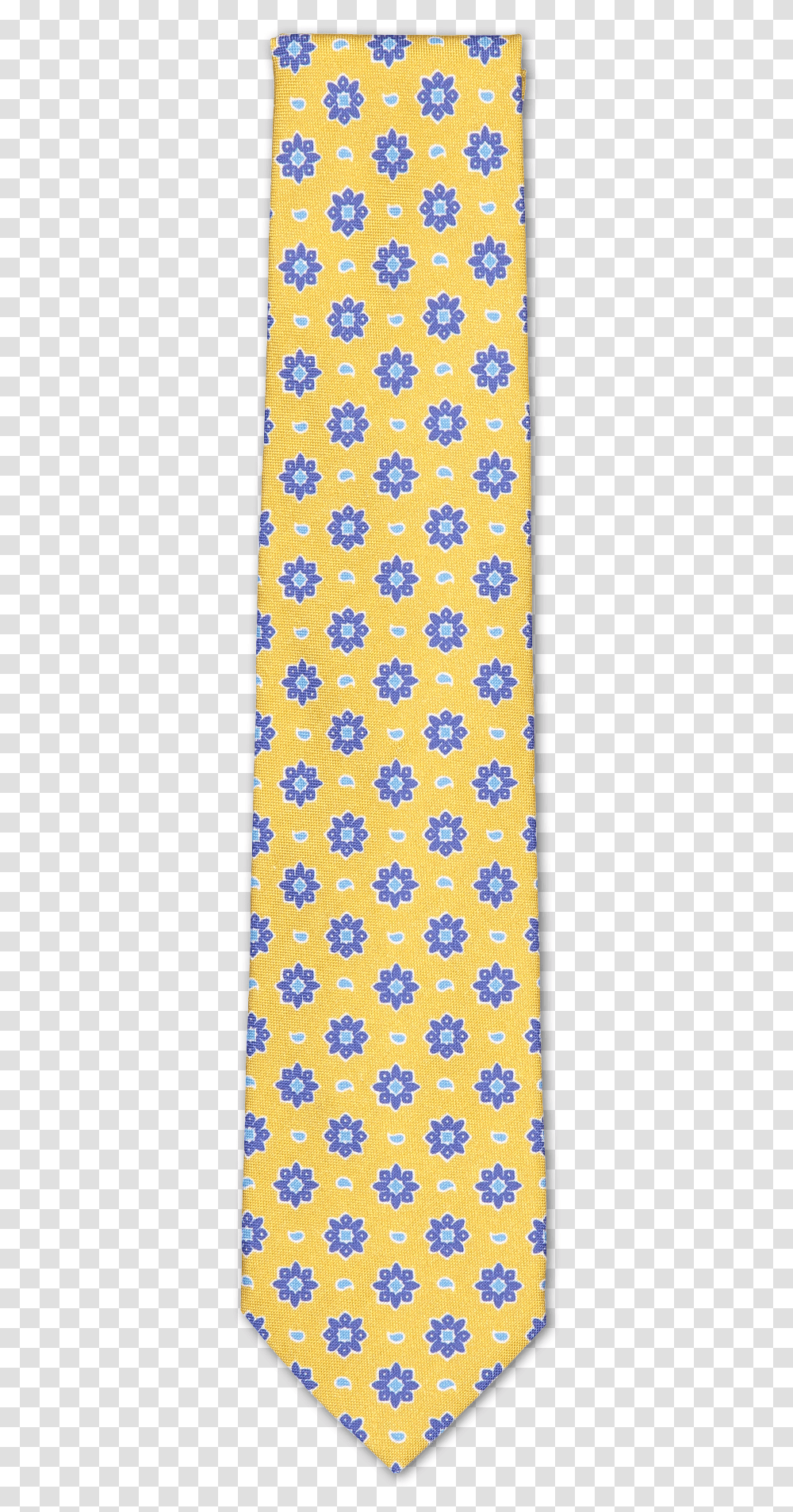 Isaia Tie Yellow Blue Medallion Necktie, Rug, Accessories, Accessory Transparent Png