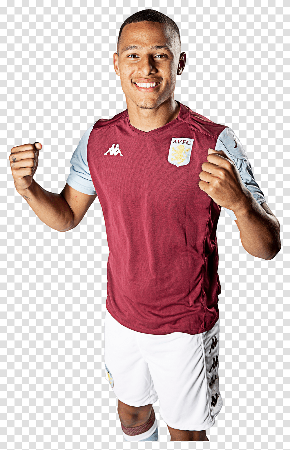 Isaiah Bazeleygraham Aston Villa Football Club, Clothing, Apparel, Sleeve, Person Transparent Png