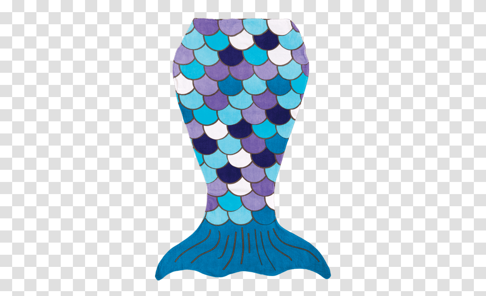 Iscream Oversized Towel Mermaid Tail, Christmas Stocking, Gift Transparent Png