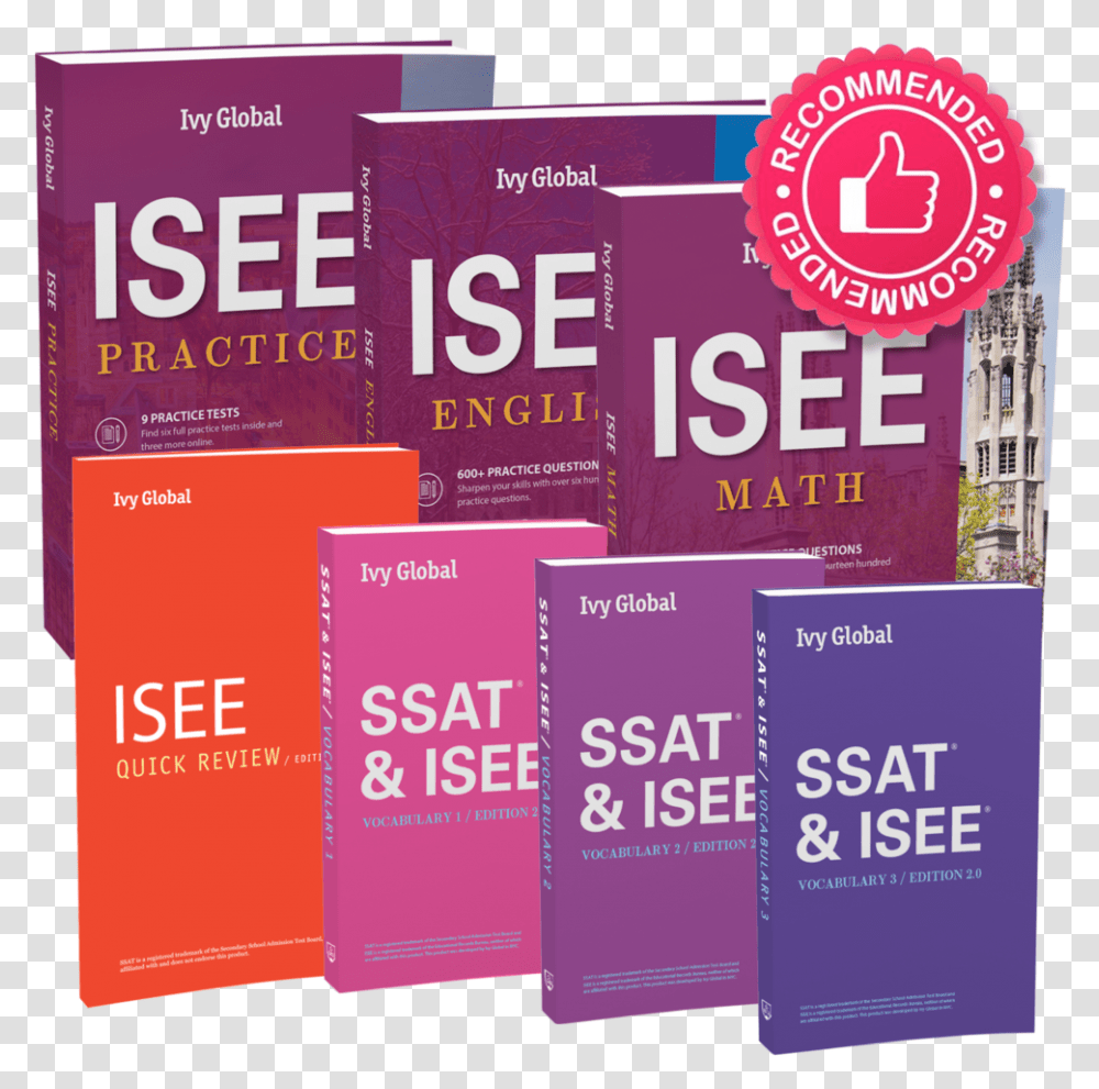 Isee Family With Vocab Book Cover, Flyer, Poster, Paper, Advertisement Transparent Png