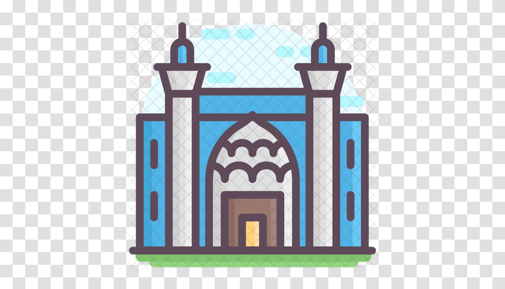 Isfahan Mosque Icon Illustration, Dome, Architecture, Building, Gate Transparent Png