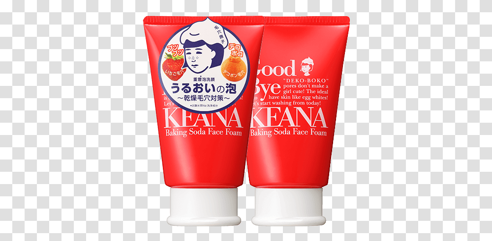 Ishizawa Keana Baking Soda Face Wash Lovely, Bottle, Cosmetics, Sunscreen, Text Transparent Png