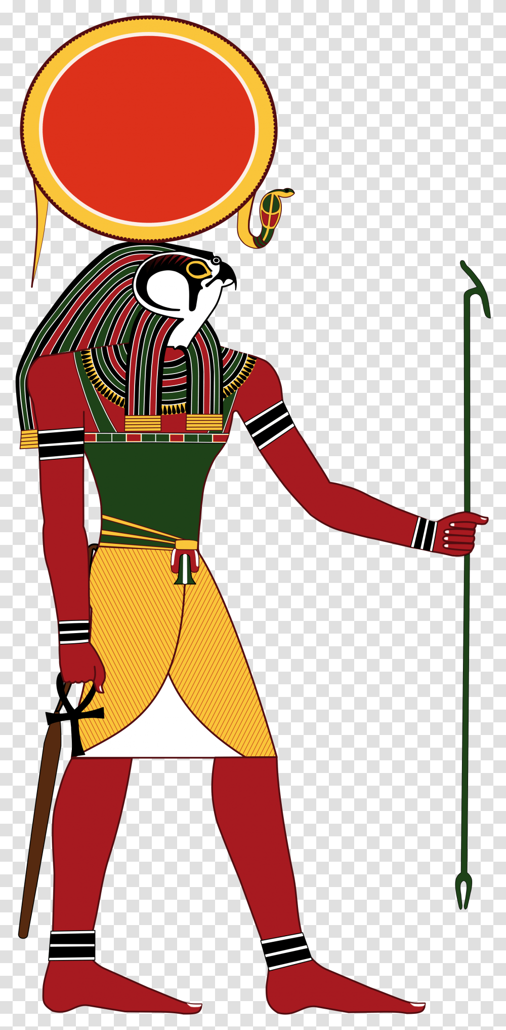 Isis Drawing Bird Egyptian & Clipart Free Ra The Sun God, Person, Costume, Clothing, Face Transparent Png