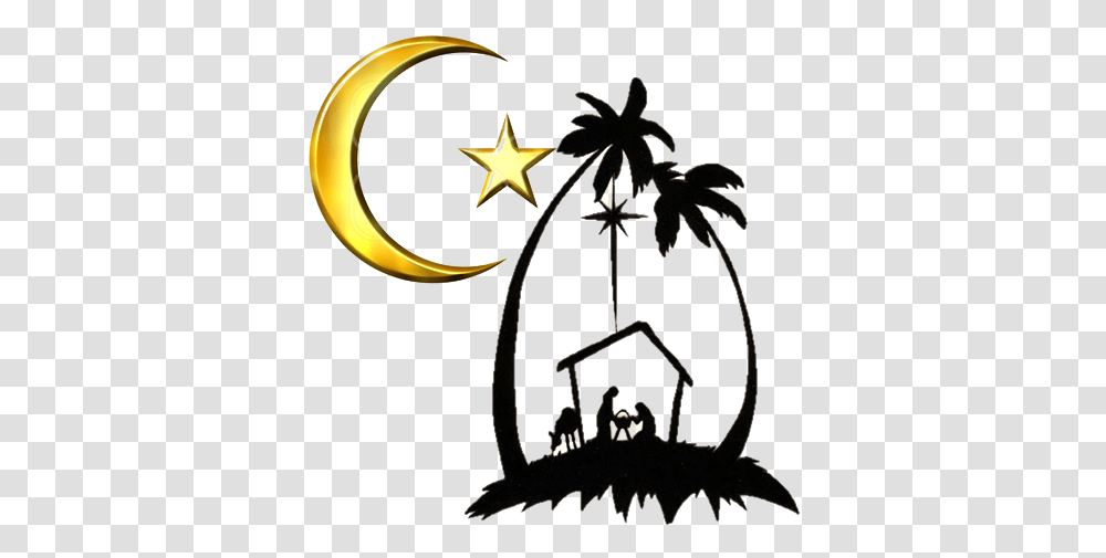 Islam Download Easy Cutting Black Paper Art, Logo, Trademark, Star Symbol Transparent Png