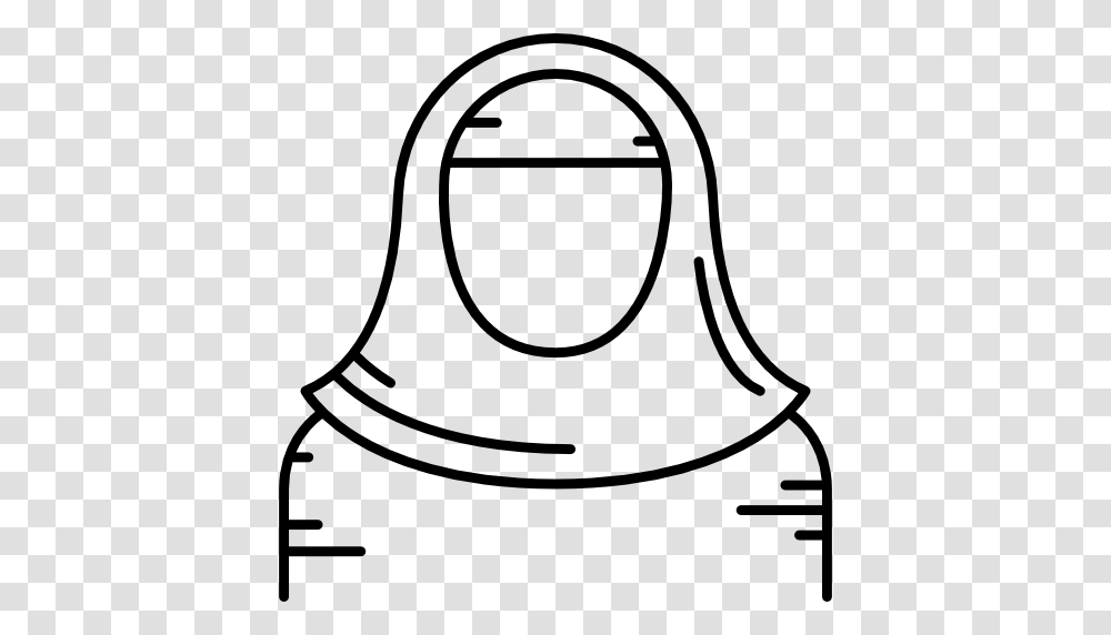 Islam Femenine Islamic Religious Veil Fashion Religion Icon, Gray, World Of Warcraft Transparent Png