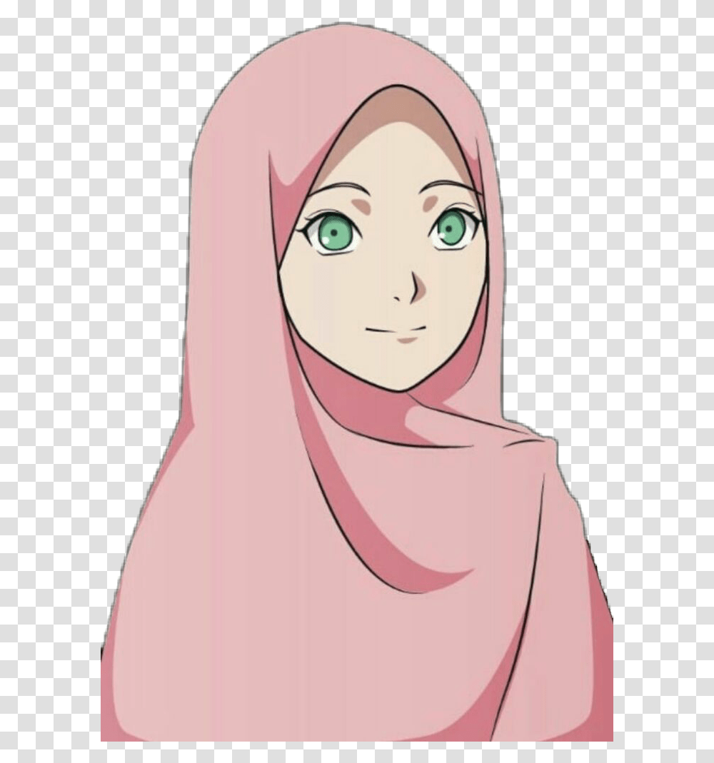 Islam Hijab Sakura Sakura Hijab, Cloak, Fashion, Female Transparent Png