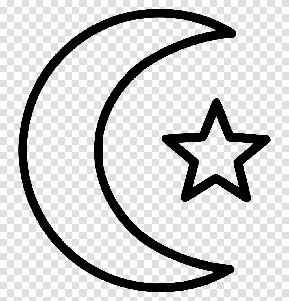 Islam Islamic Tesbih Religious Icon Free Download, Star Symbol, Stencil, Recycling Symbol Transparent Png