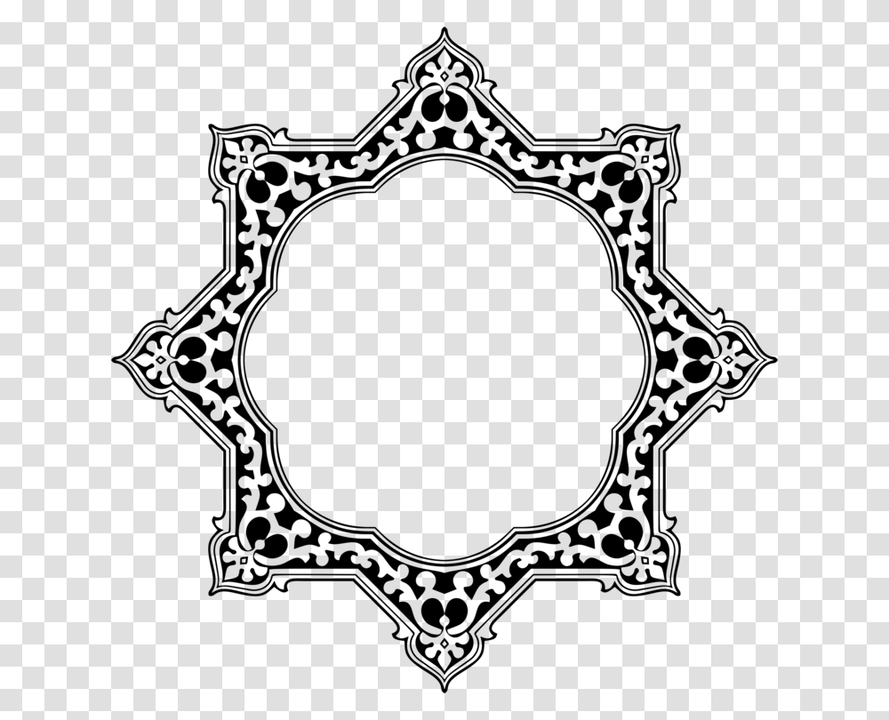 Islamic Art Ornament Islamic Design Islamic Geometric Patterns, Gray, World Of Warcraft Transparent Png