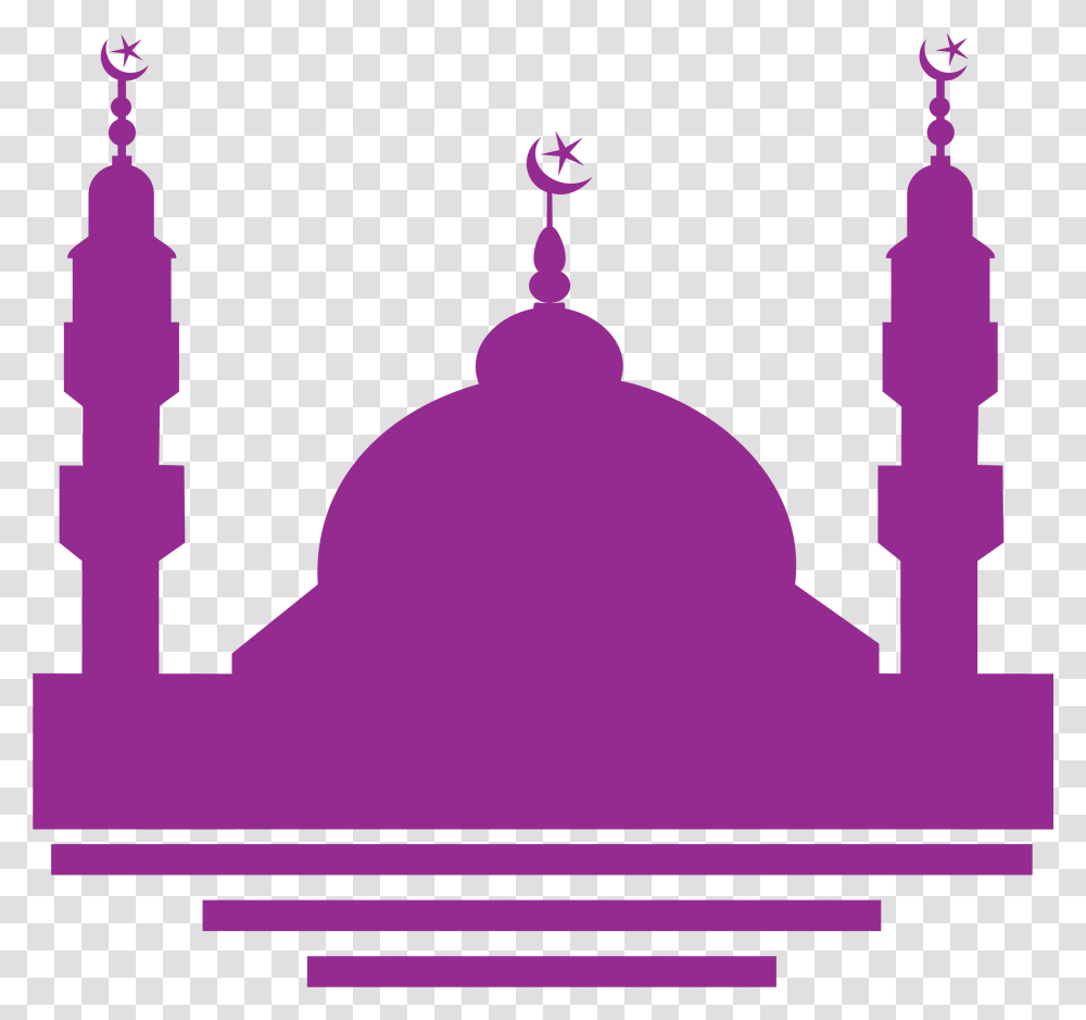 Islamic Background In Pink, Dome, Architecture, Building, Mosque Transparent Png