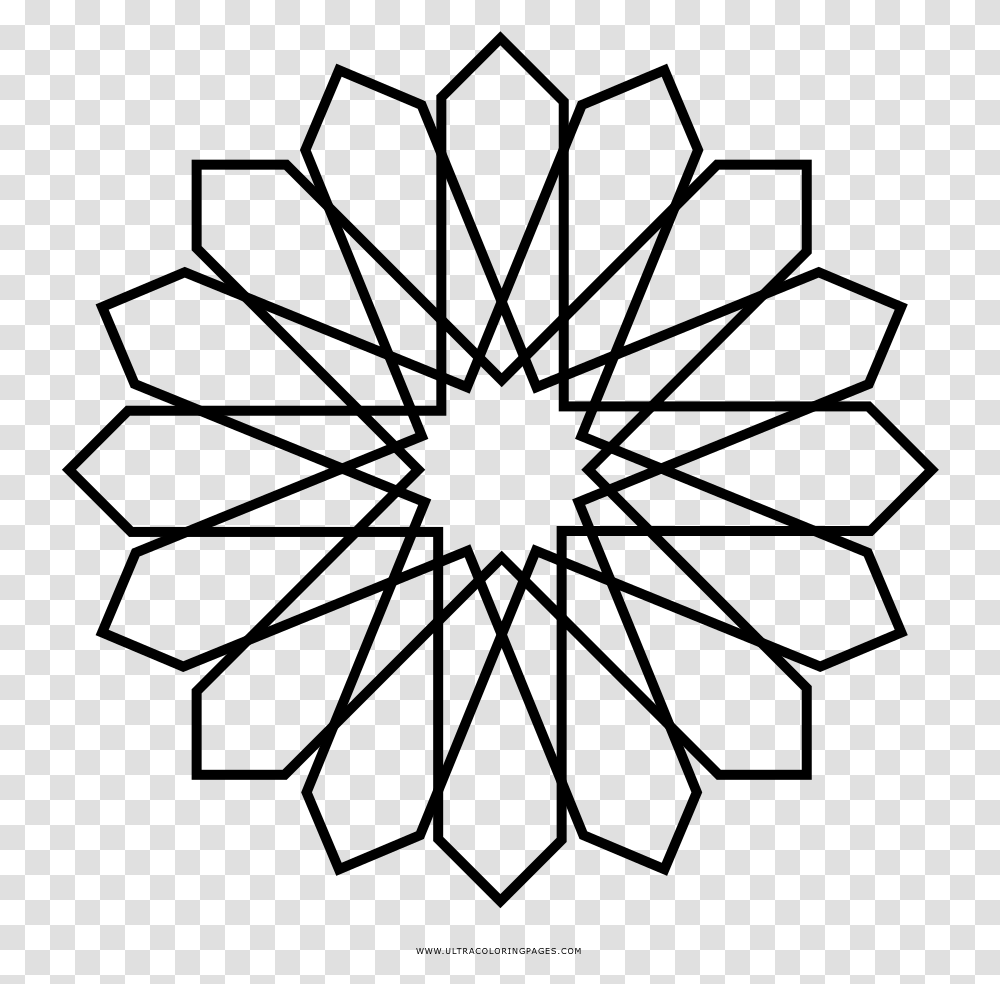 Islamic Pattern Coloring, Gray, World Of Warcraft Transparent Png