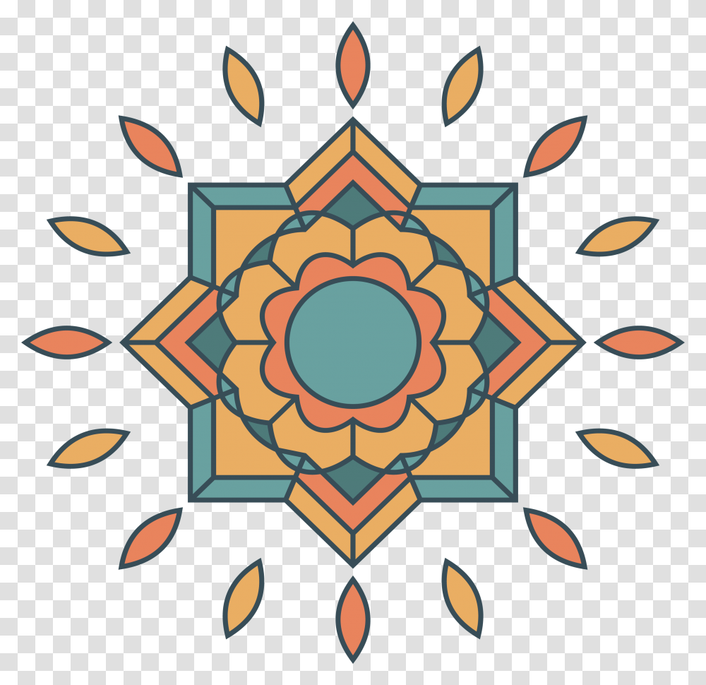 Islamic Pattern Islamic Geometric Patterns, Ornament, Fractal, Floral Design Transparent Png