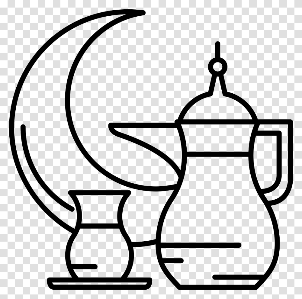 Islamic Ramadan Computer Art On Islam, Pottery, Teapot, Jar, Jug Transparent Png