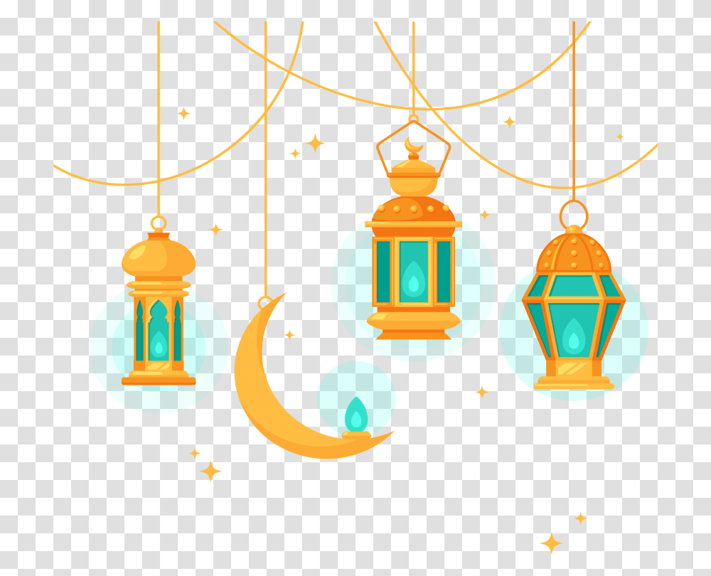 Islamic Style Chandelier, Lantern, Lamp, Ornament, Animal Transparent Png