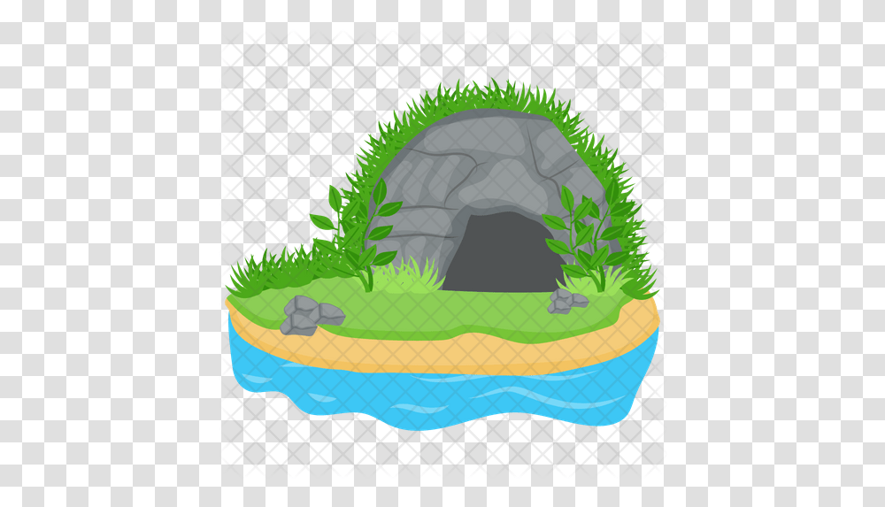 Island Cave Icon, Zoo, Animal, Birthday Cake, Outdoors Transparent Png