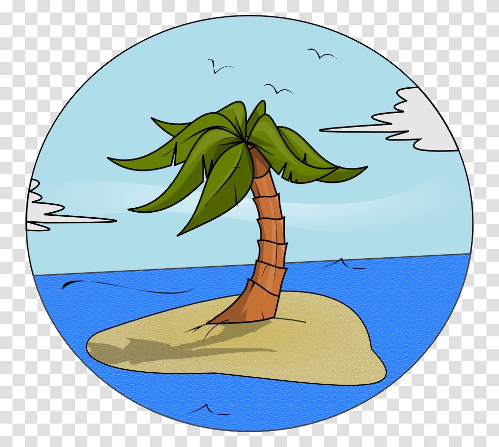 Island Clip Art, Plant, Tree, Outdoors, Banana Transparent Png