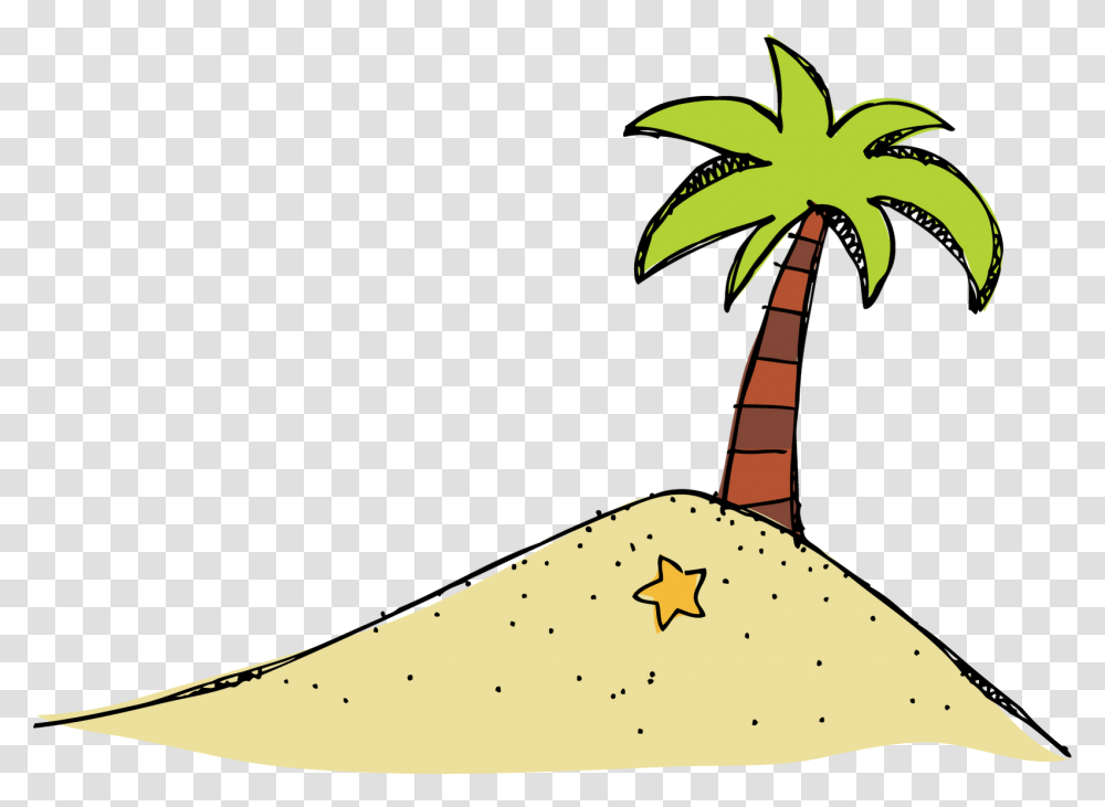 Island Clip Art, Tree, Plant, Palm Tree, Arecaceae Transparent Png