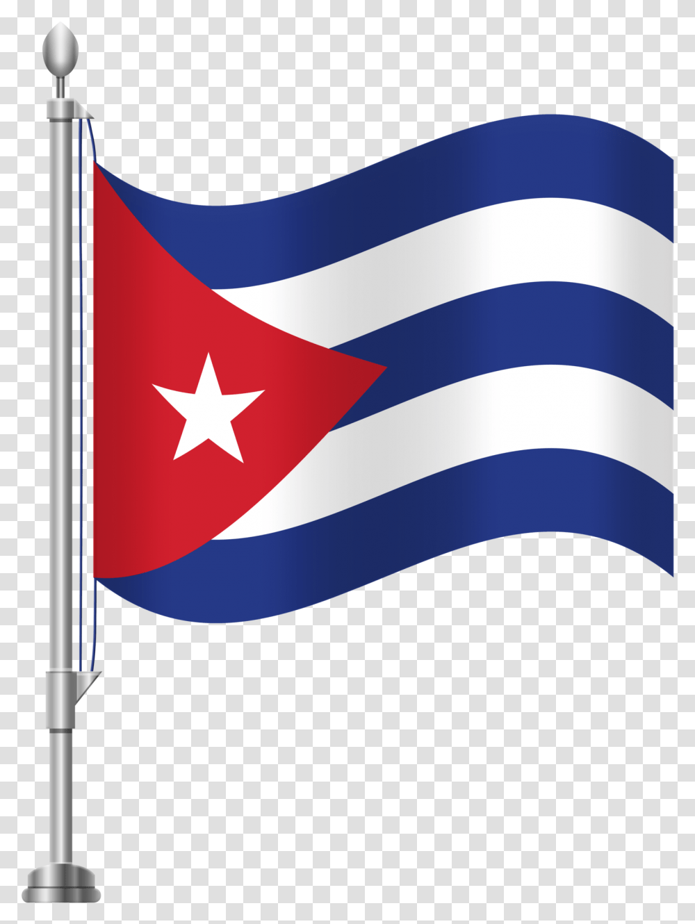 Island Clipart Cuba Dominican Republic Flag Clipart, American Flag Transparent Png