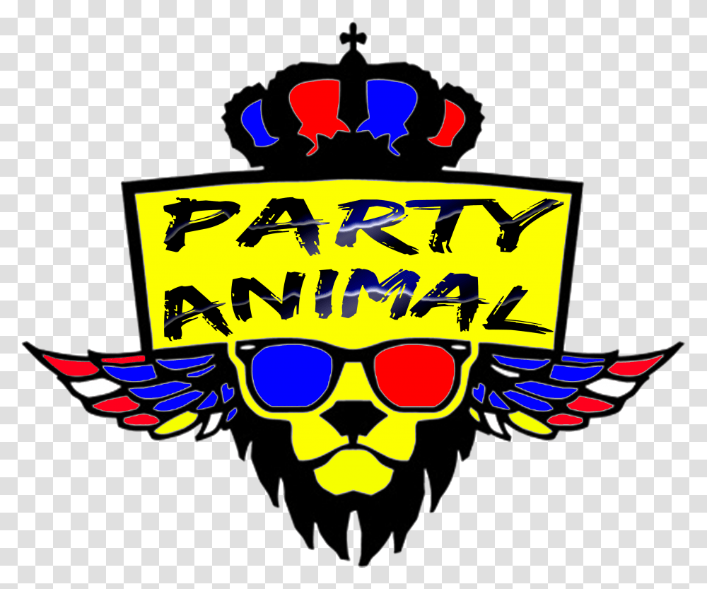 Island Clipart Jungle Island Party Animal, Label, Logo Transparent Png