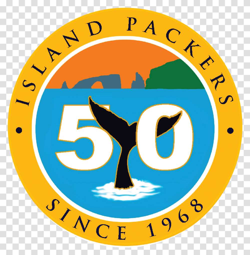 Island Packers Celebrates 50 Years Circle, Logo, Trademark Transparent Png
