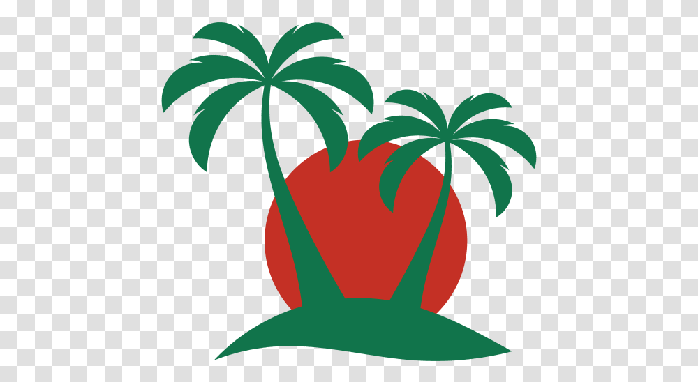 Island Palm Tree Vector Clipart Island Vector, Plant, Graphics, Flower, Blossom Transparent Png