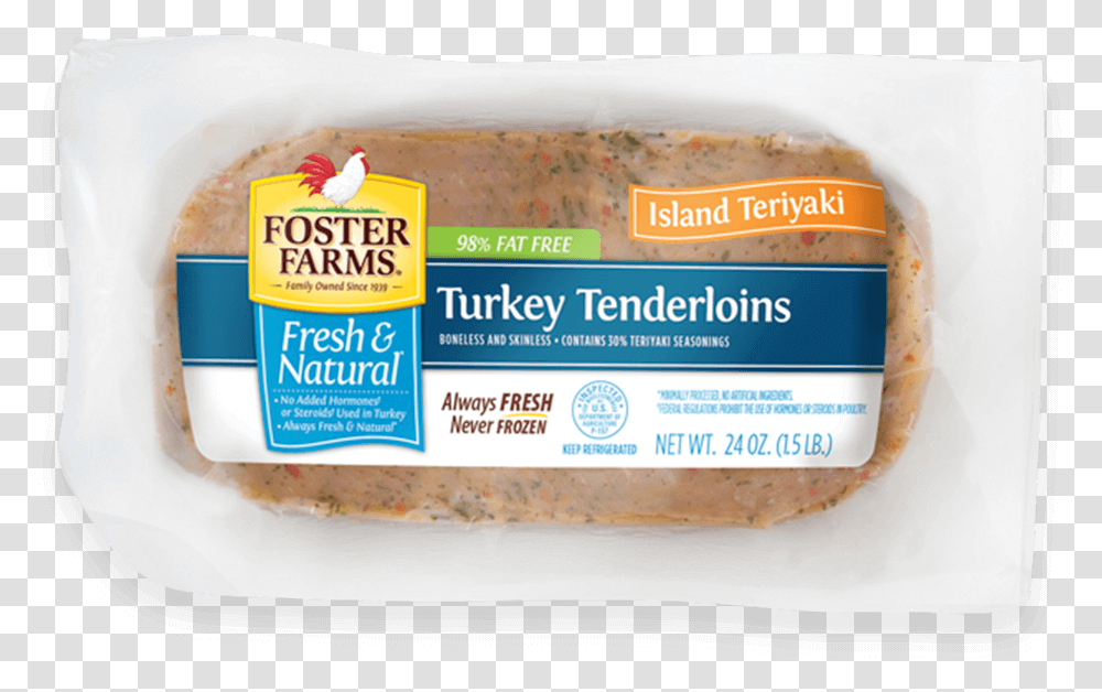 Island Teriyaki Turkey Tenderloins Whole Grain, Bread, Food, Plant, Sesame Transparent Png