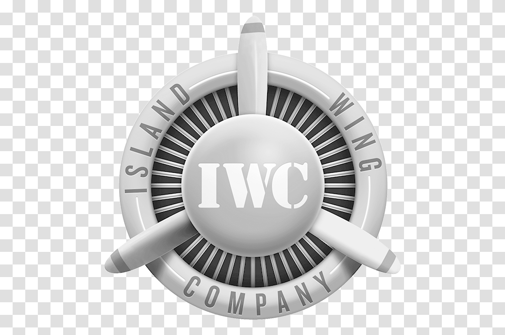 Island Wing Company Island Wing Company Logo, Trademark, Hubcap, Wristwatch Transparent Png