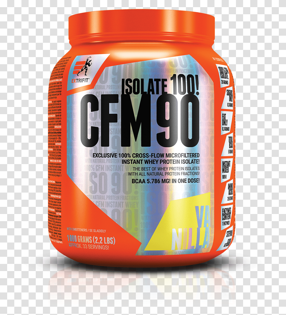 Iso 90 Cfm Instant Whey Extrifit Micelar Casein, Tin, Can, Beverage, Drink Transparent Png