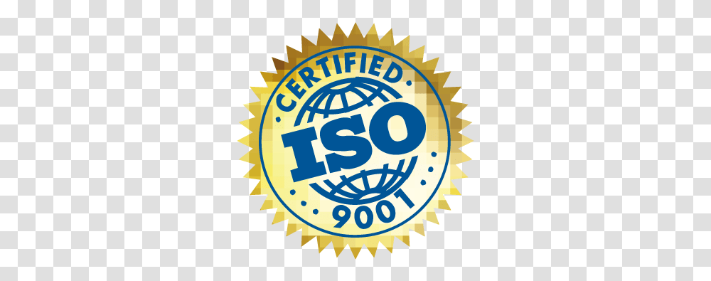 Iso 9001 Certified Vector Logo Iso 9001, Poster, Advertisement, Label, Text Transparent Png