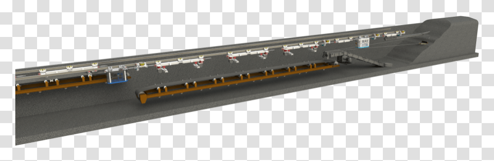 Iso At Face Double Conveyor Power Strip, Road, Gun, Weapon, Weaponry Transparent Png