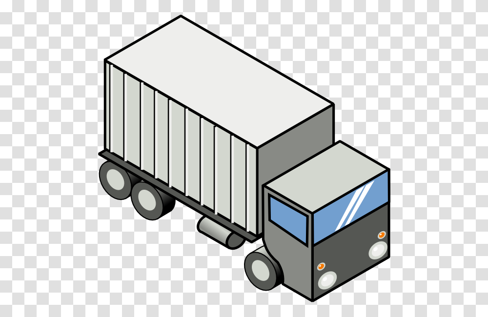Iso Truck Clip Art, Trailer Truck, Vehicle, Transportation, Road Transparent Png