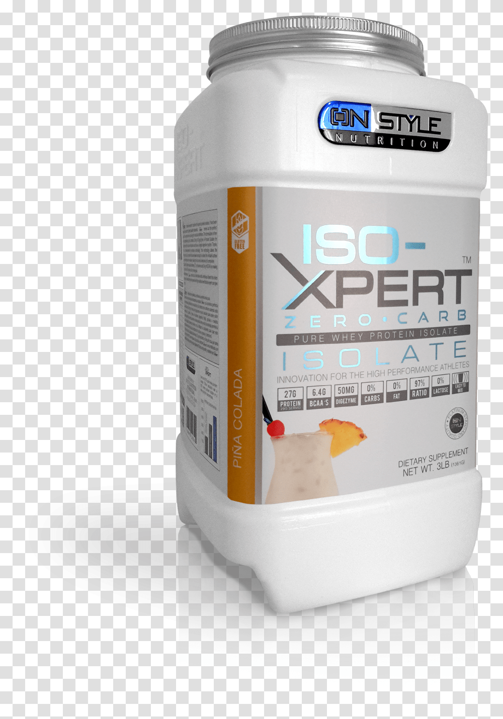 Iso Xpert Pina Colada Sports Drink, Label, Text, Bottle, Box Transparent Png