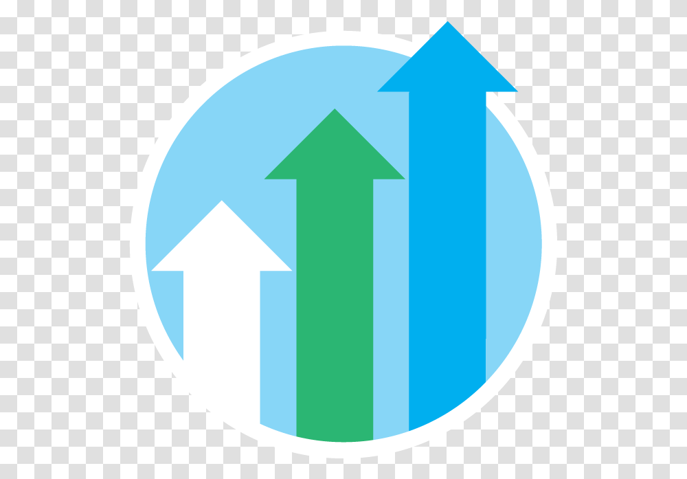 Isoc In Numbers 2015 Internet Society Arrows Going Up Icon, Symbol, Recycling Symbol, Text, Sphere Transparent Png