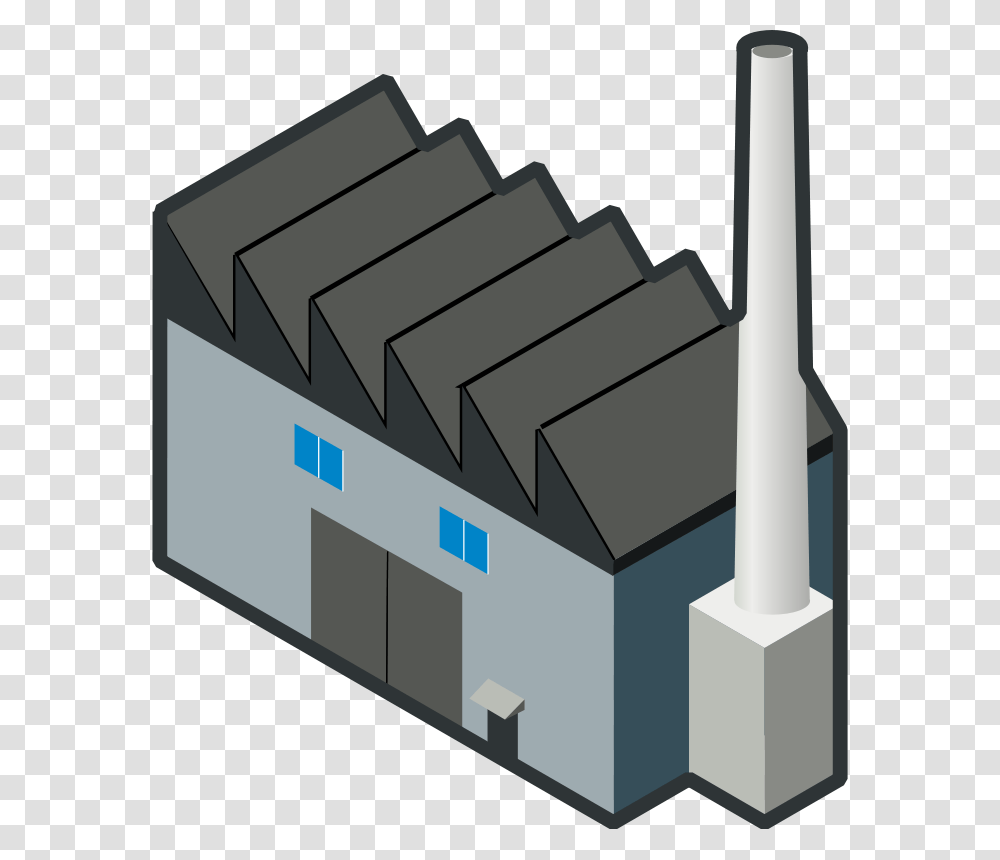 Isocity Factory, Architecture, Mailbox, Electronics, Machine Transparent Png