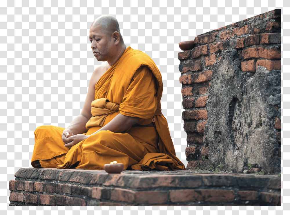 Isolated Religion, Monk, Person, Human Transparent Png