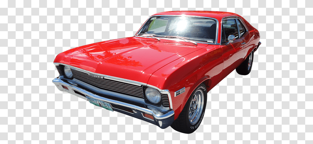Isolated Car Red Background Classic Car Clipart, Vehicle, Transportation, Sports Car, Coupe Transparent Png
