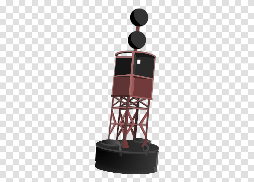 Isolated Danger Buoy Buoy, Tower, Architecture, Building, Lantern Transparent Png
