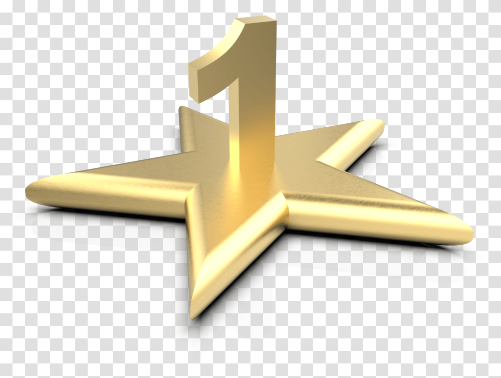 Isolated Gold Star One Free Stock Photo Public Domain Pictures Solid, Vehicle, Transportation, Aircraft, Airplane Transparent Png
