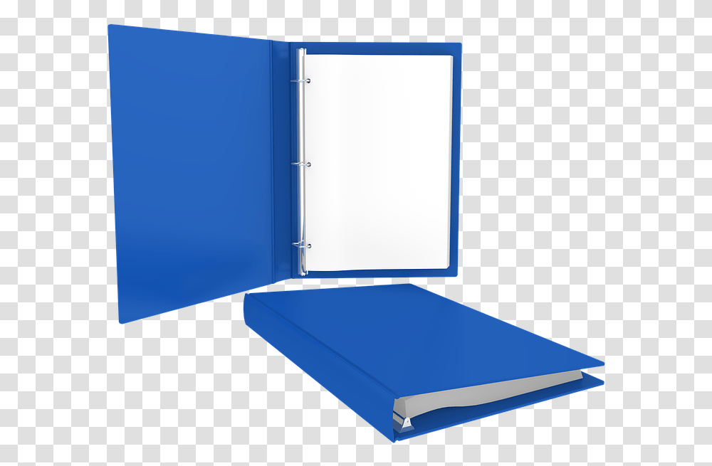 Isolated Paper Book Blue 3d Textbook Mockup Libro Azul De Texto, File Binder, File Folder Transparent Png