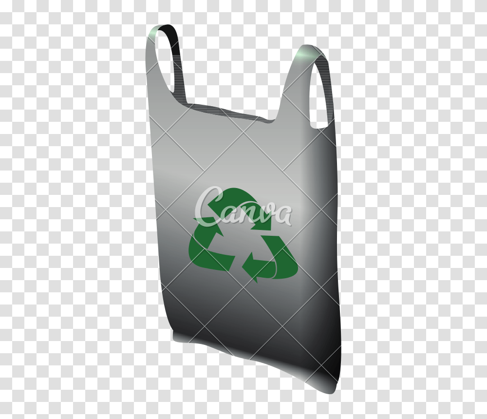 Isolated Recyclable Plastic Bag, Shower Faucet, Recycling Symbol Transparent Png