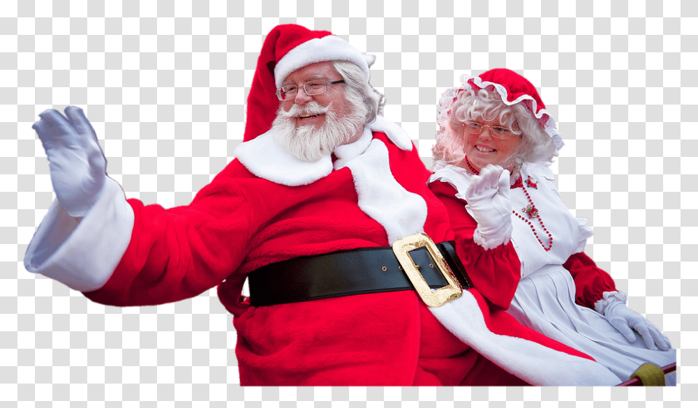 Isolated Santa Claus Child Advent Christmas Time Santa Claus And Mrs Claus, Face, Person, Beard Transparent Png