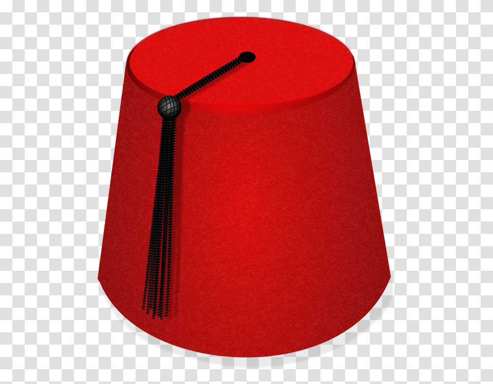 Isolated Velvet Fez Hat Icon Fashion Style Turkish Culture Hat, Lampshade, Table Lamp, Rug Transparent Png