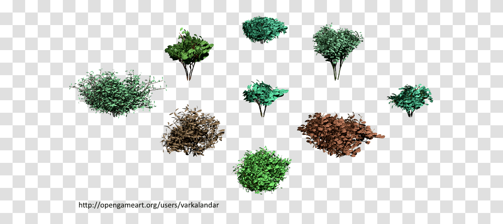 Isometric Bushes Opengameartorg Tree, Plant, Vegetation, Broccoli, Vegetable Transparent Png