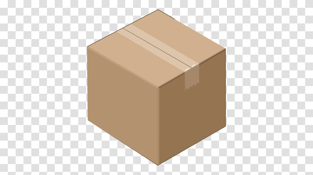 Isometric Cardboard Box, Carton, Package Delivery, Mailbox, Letterbox Transparent Png
