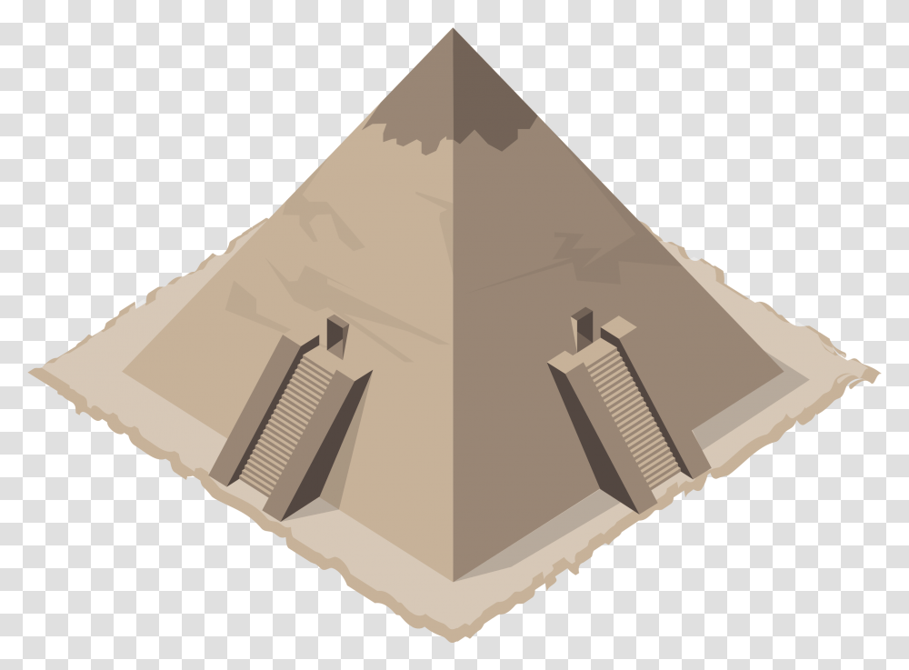 Isometric Egypt Pyramid Game, Wood, Plywood, Paper, Triangle Transparent Png