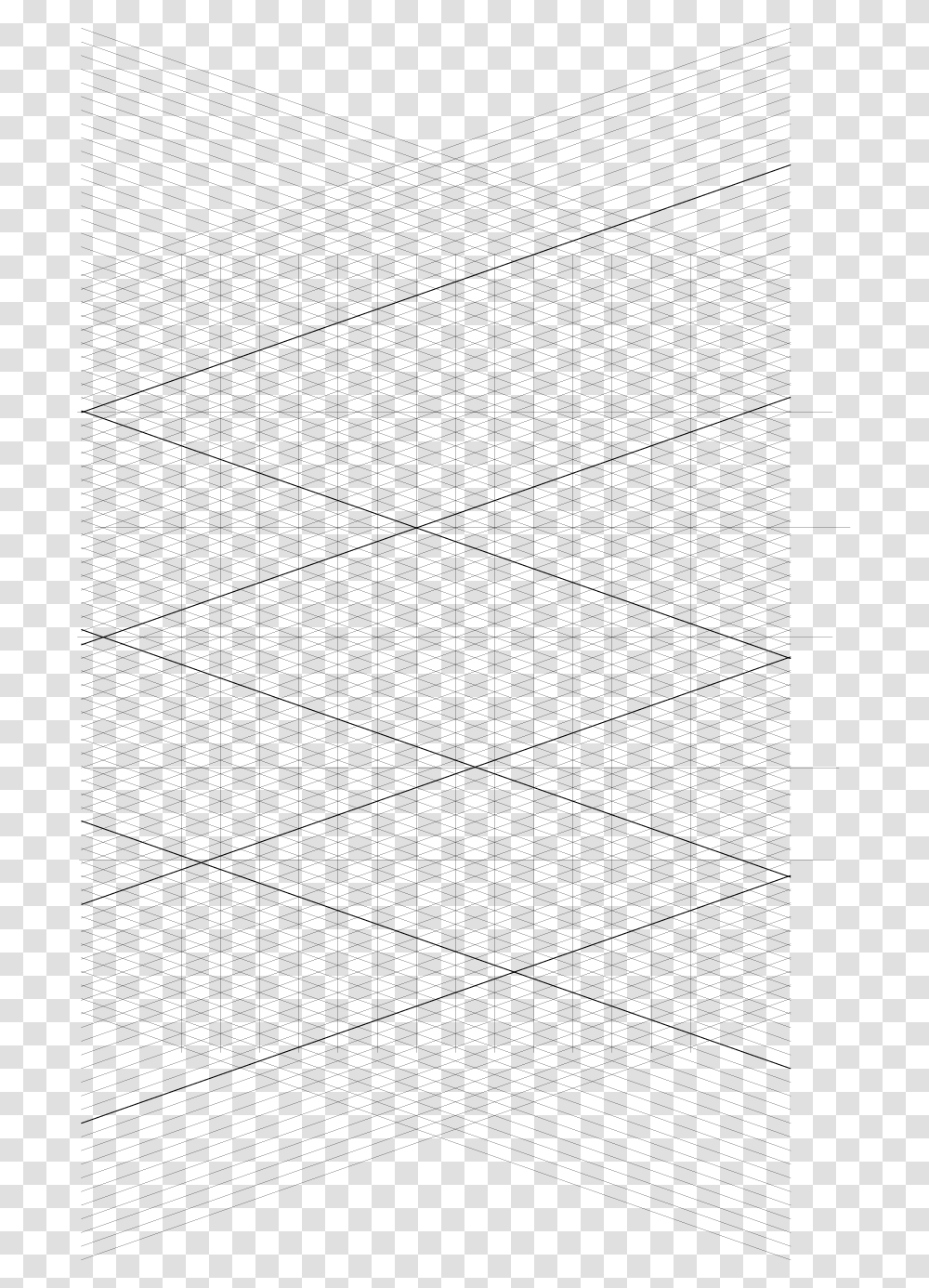 Isometric Grid 20 I Monochrome, Rug, Number Transparent Png