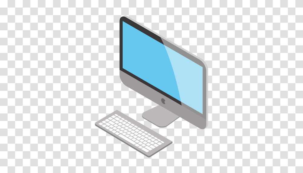 Isometric Mac Computer, Electronics, Pc, Computer Keyboard, Computer Hardware Transparent Png