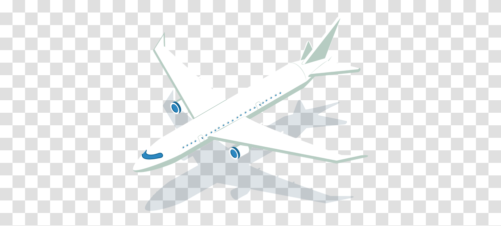 Isometric Transport Plane Aircraft, Airplane, Vehicle, Transportation, Airliner Transparent Png