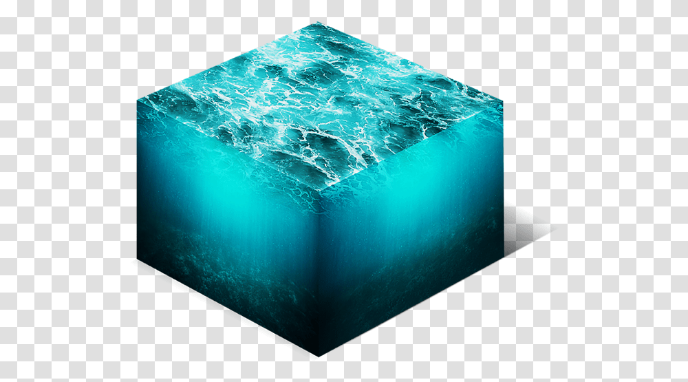 Isometric Water Cube 3d Cross Section Stock Photo Water Cube Texture, Outdoors, Crystal, Nature, Mineral Transparent Png